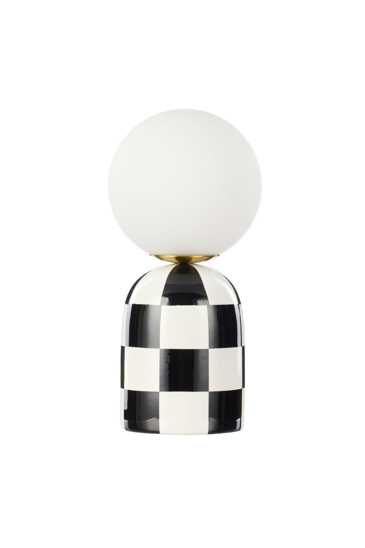 Checkered Table Lamp - Magpie Style