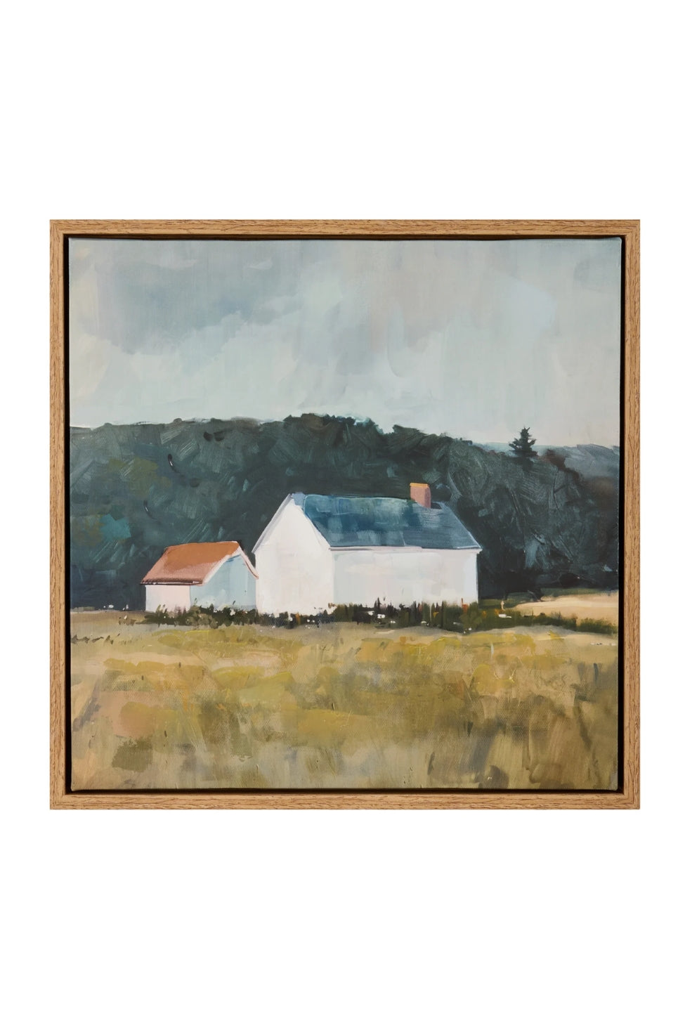 Farm House Framed Canvas - Magpie Style