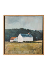 Farm House Framed Canvas