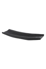 Black Carved Wooden Long Tray