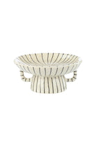 Striped Pedestal Bowl - Magpie Style