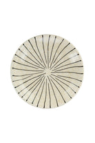Striped Pedestal Bowl - Magpie Style