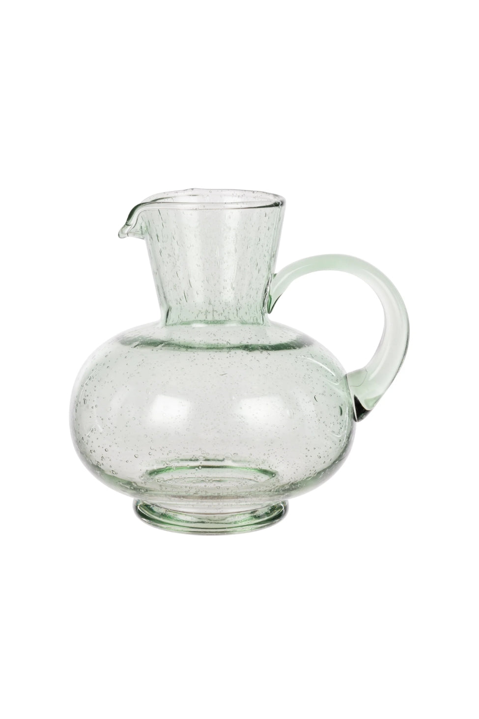 Glass Jug - Green - Magpie Style