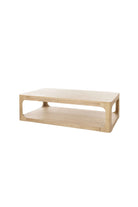Low Coffee Table - Natural - Magpie Style