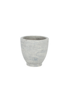 Husk Ceramic Pot - Grey - Magpie Style