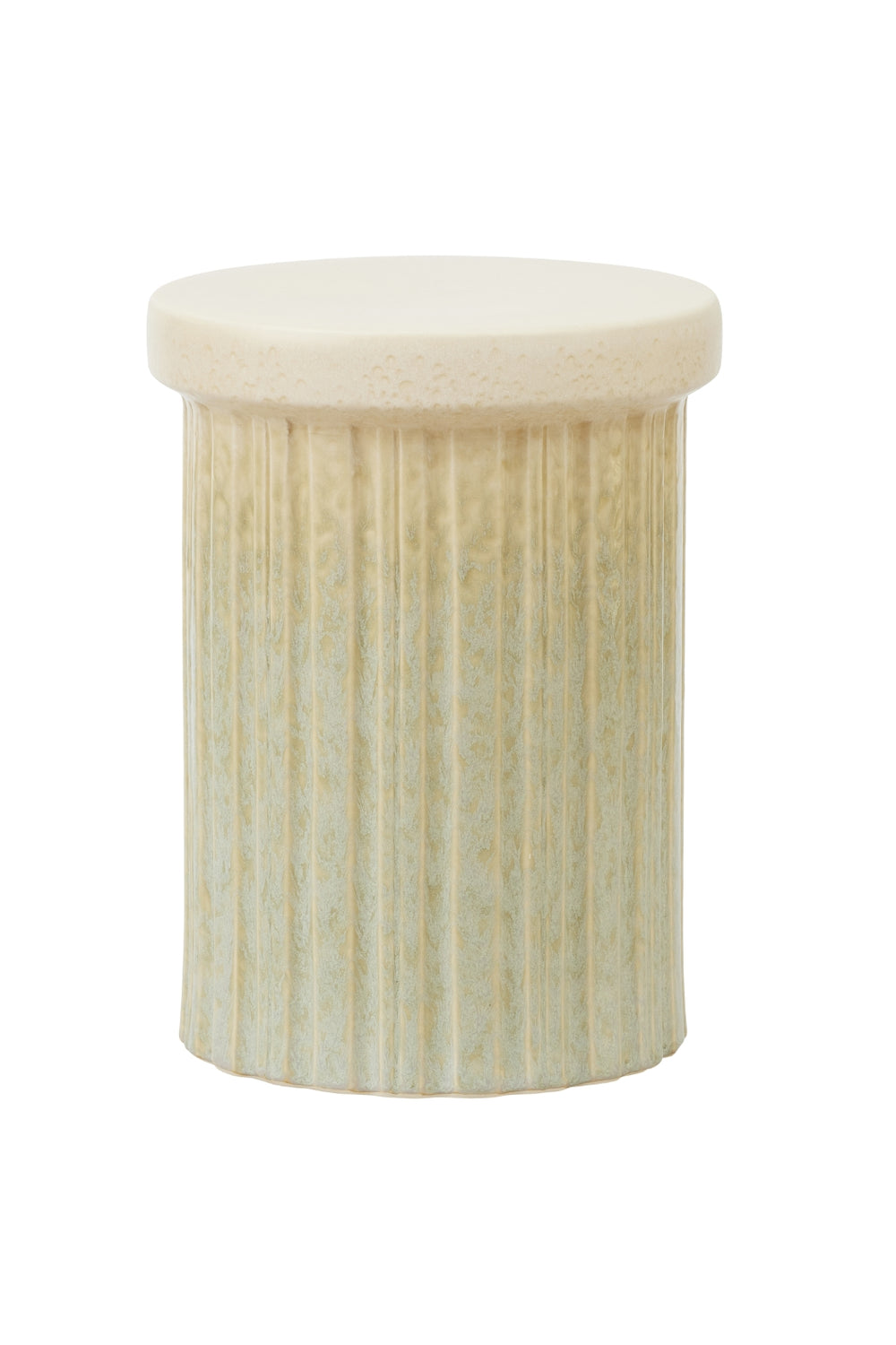 Cove Fluted Garden Stool