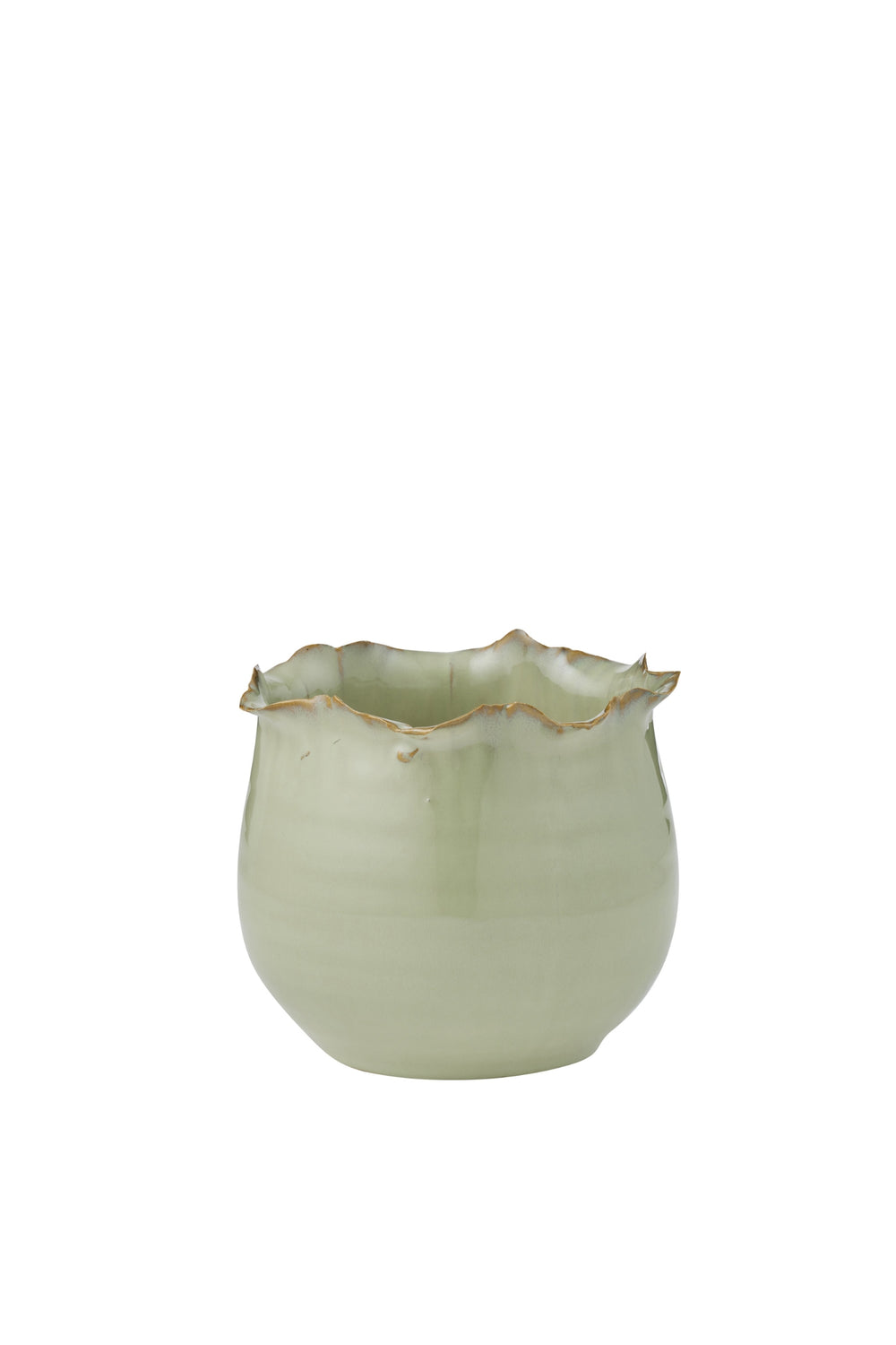 Petal Rim Sage Planter