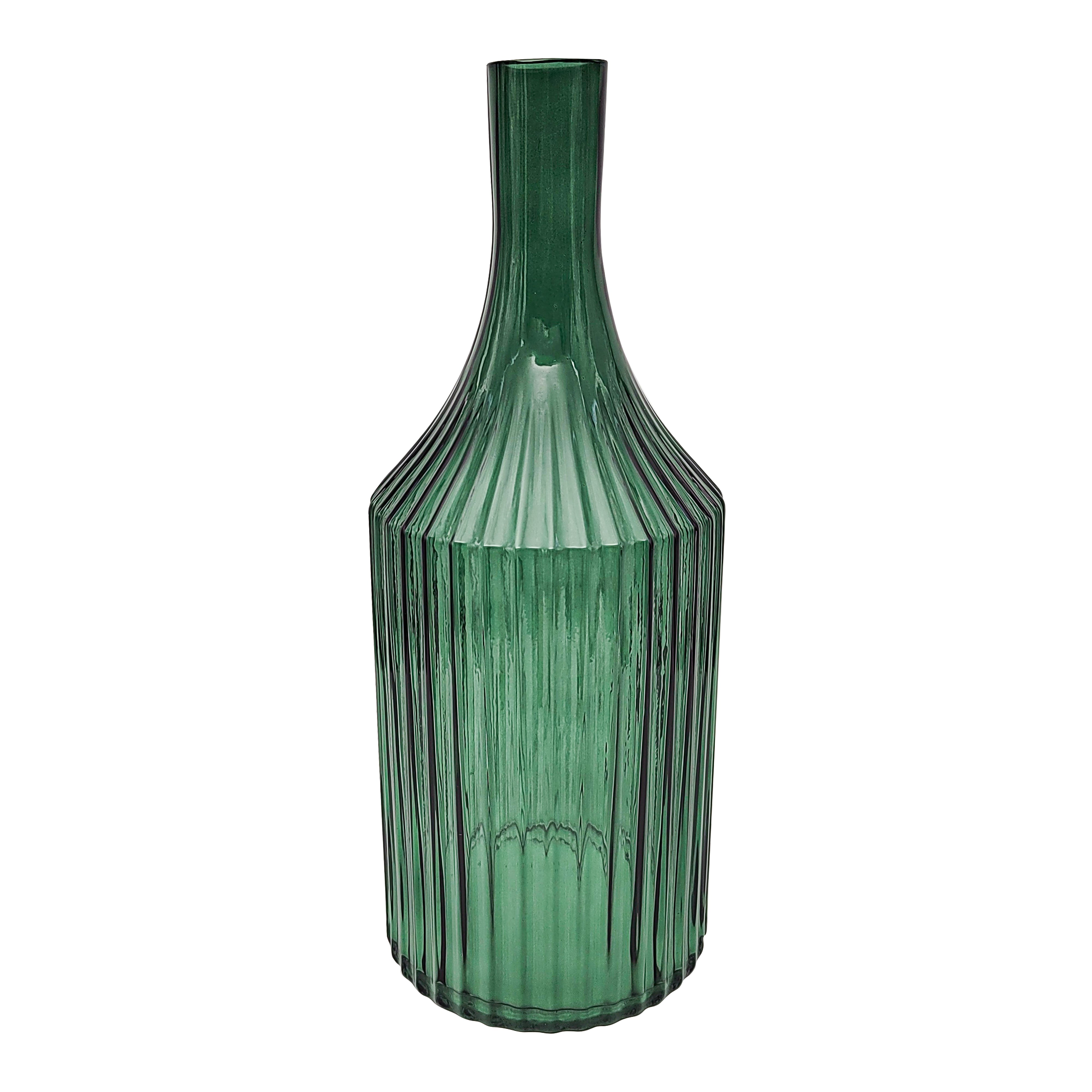 Emerald Ribbed Bottle - Magpie Style