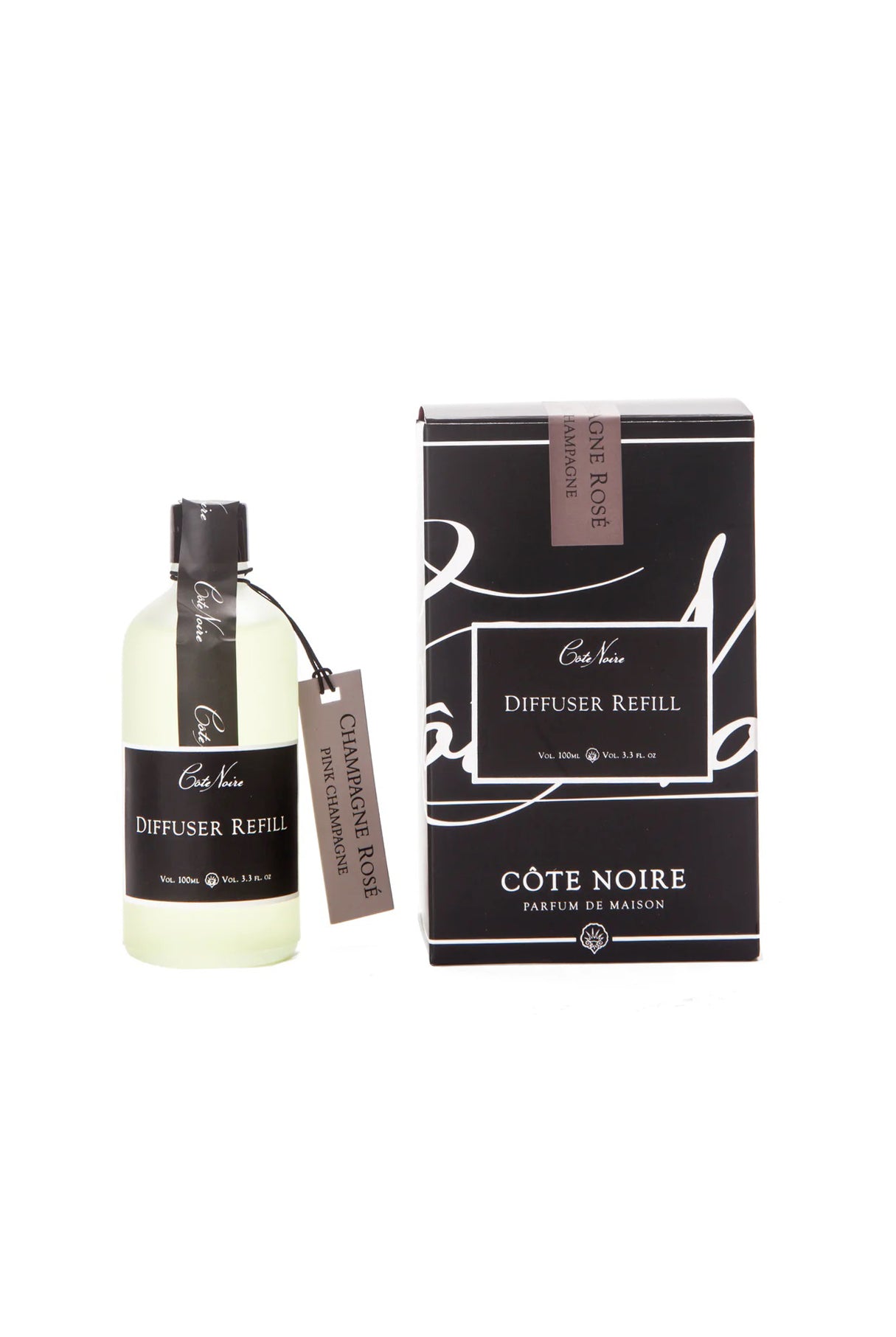 COTE NOIRE Pink Champagne Diffuser Refill 90ml - Magpie Style
