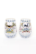 LA LA LAND Enchanted Garden Glass Set of 2 - Magpie Style