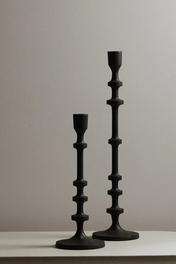 Watsoner Candleholder - Small Black Matt - Paula Ryan