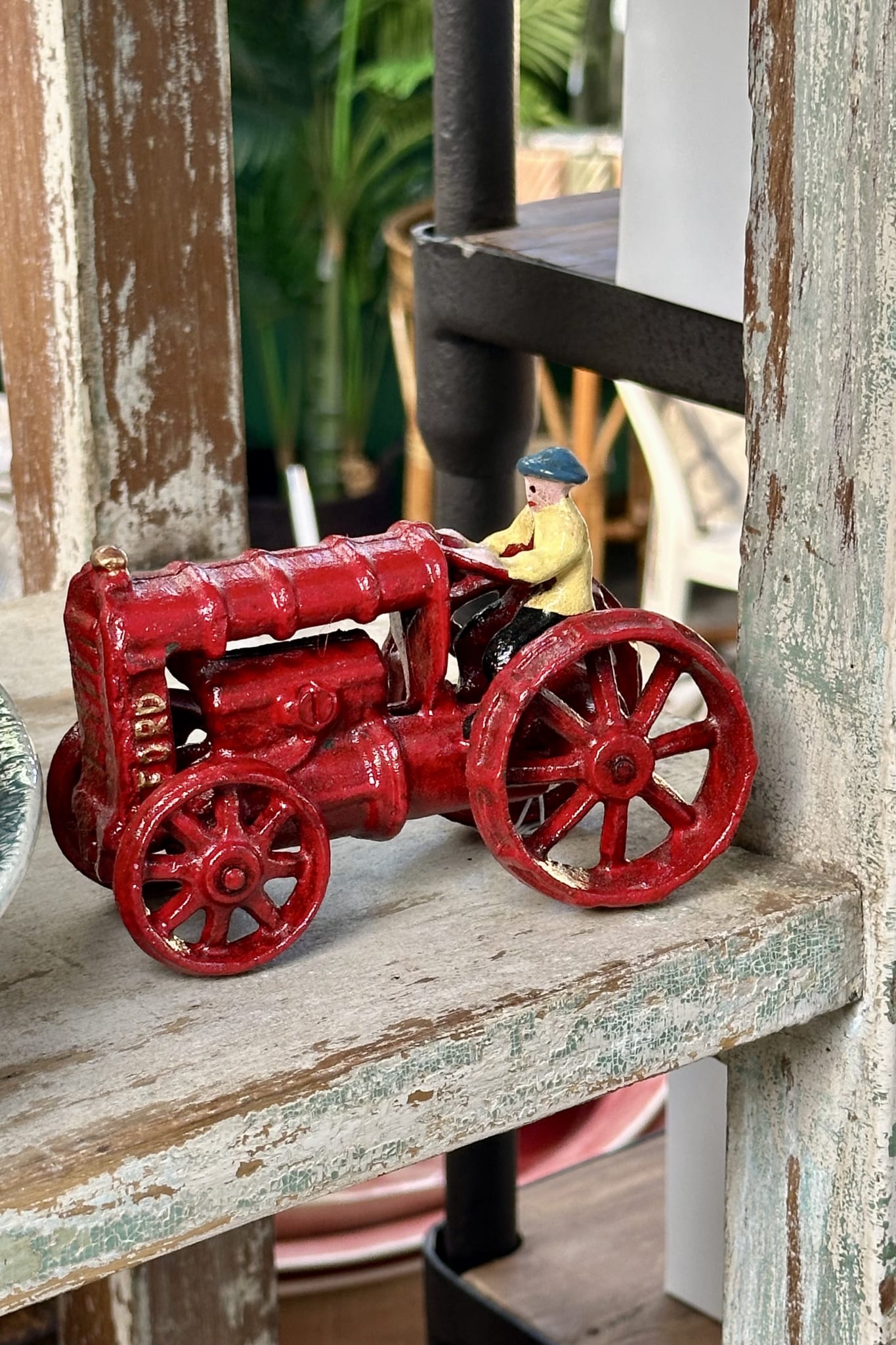 Cast Iron Tractor - Red - Magpie Style