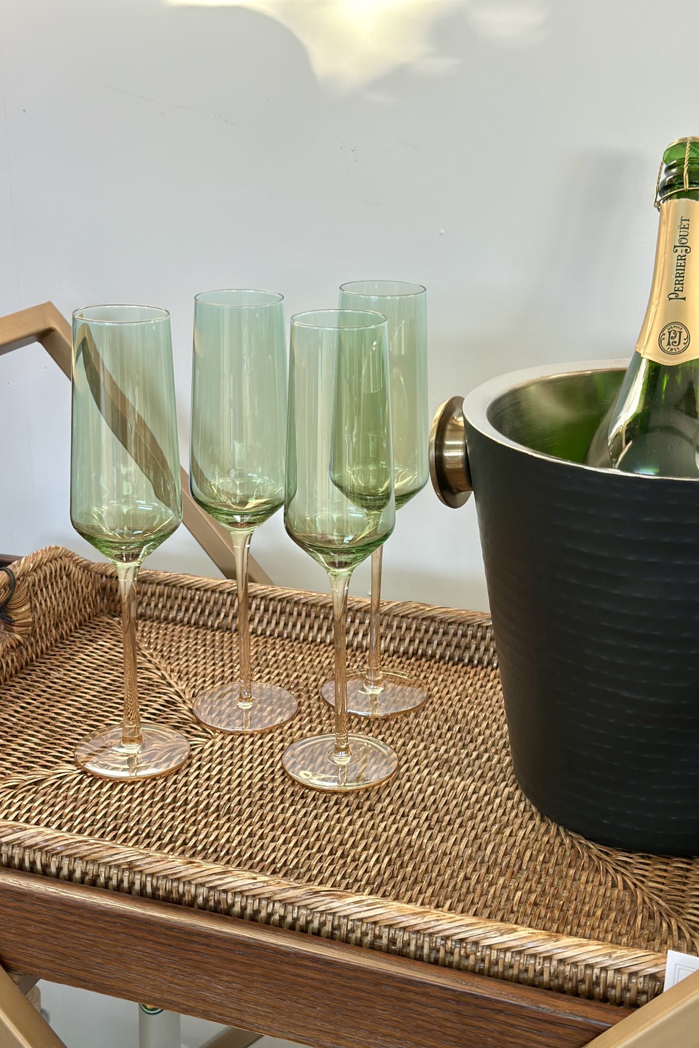 Capri Champagne Glasses (Set of 4) - Magpie Style