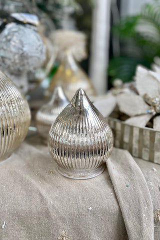 Glass Battery Teardrop Bulb 12cm