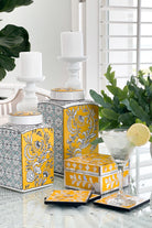 MAGPIE HOME Retro Floral Ginger Jars (Set of 2) - Magpie Home - [product type] - Magpie Style