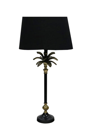 Aluminium Palm Table Lamp 69cm