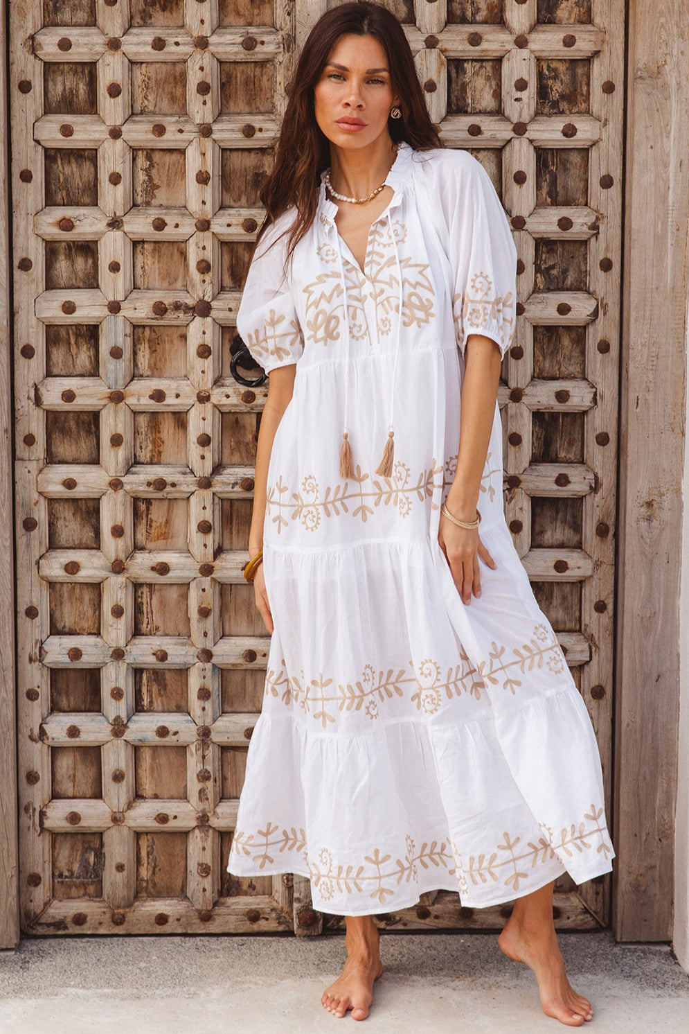 I AM PYLGRYM Julia Dress - White - Magpie Style