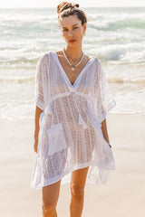 I AM PYLGRYM Sadie Hooded Beach Cover Up Dress