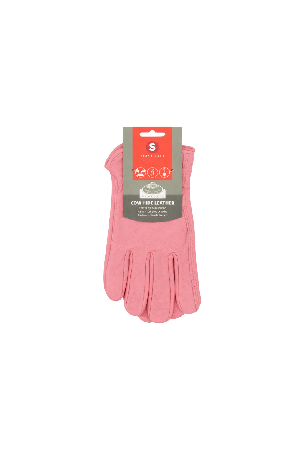 Small Leather Gardening Glove - Pink - Magpie Style