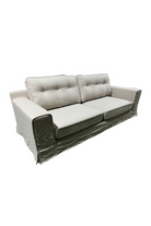 Pinstripe Slip Cover Sofa - Magpie Style