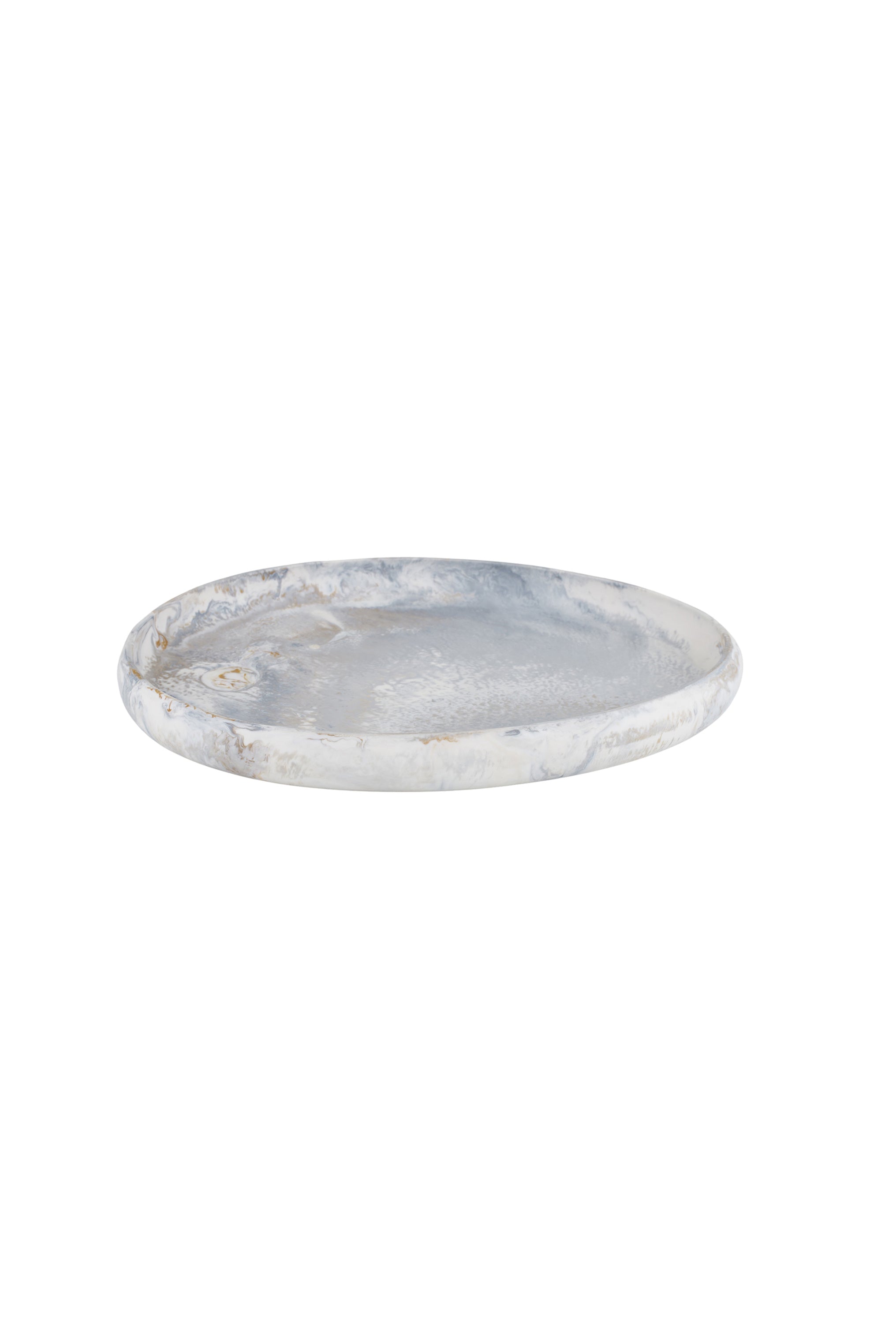 Pebble Cast Resin Tray Lge - Magpie Style