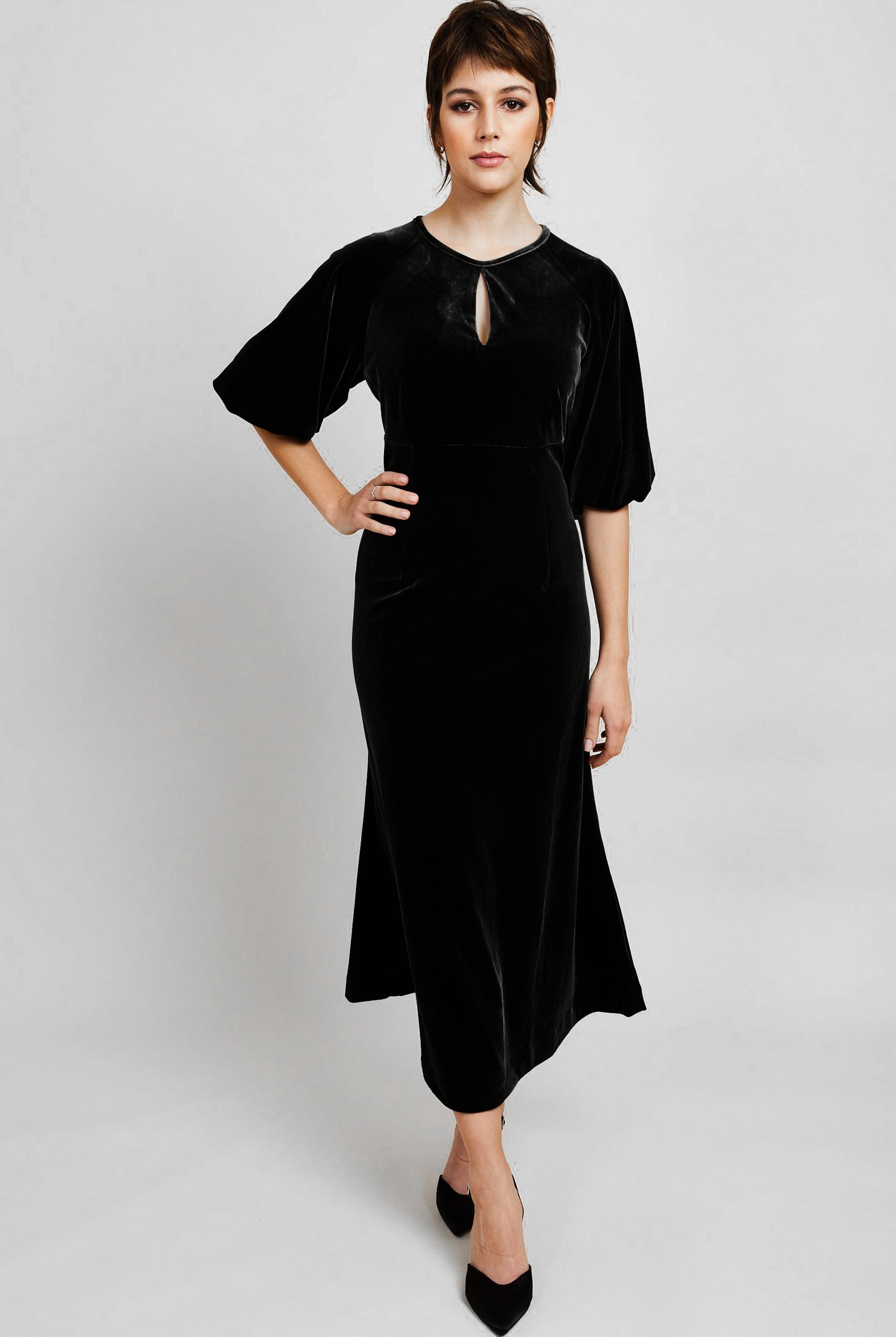 KAMARE - Valentina Dress Black - Magpie Style