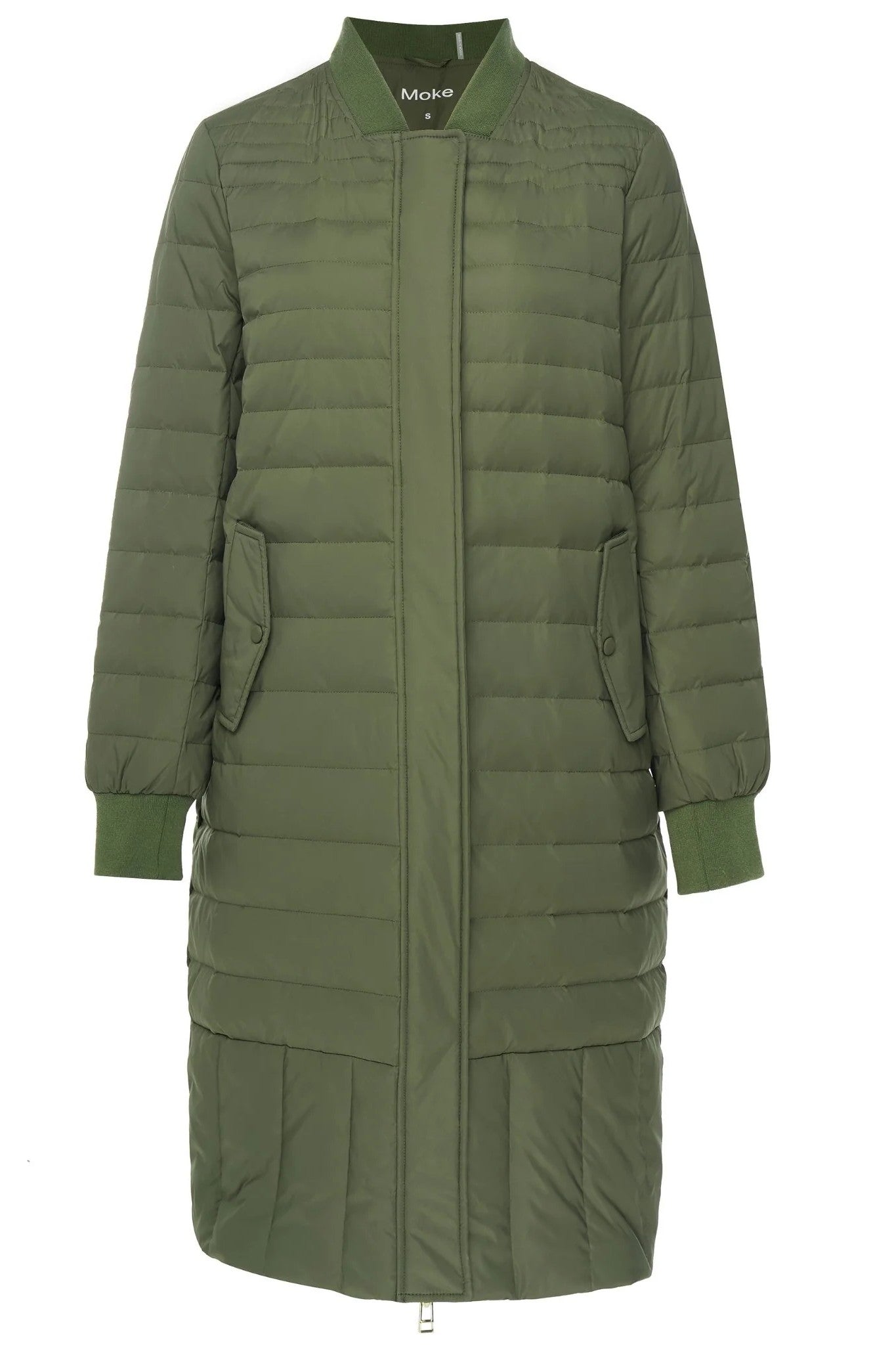 MOKE Kaz Coat - Olive Green - Magpie Style