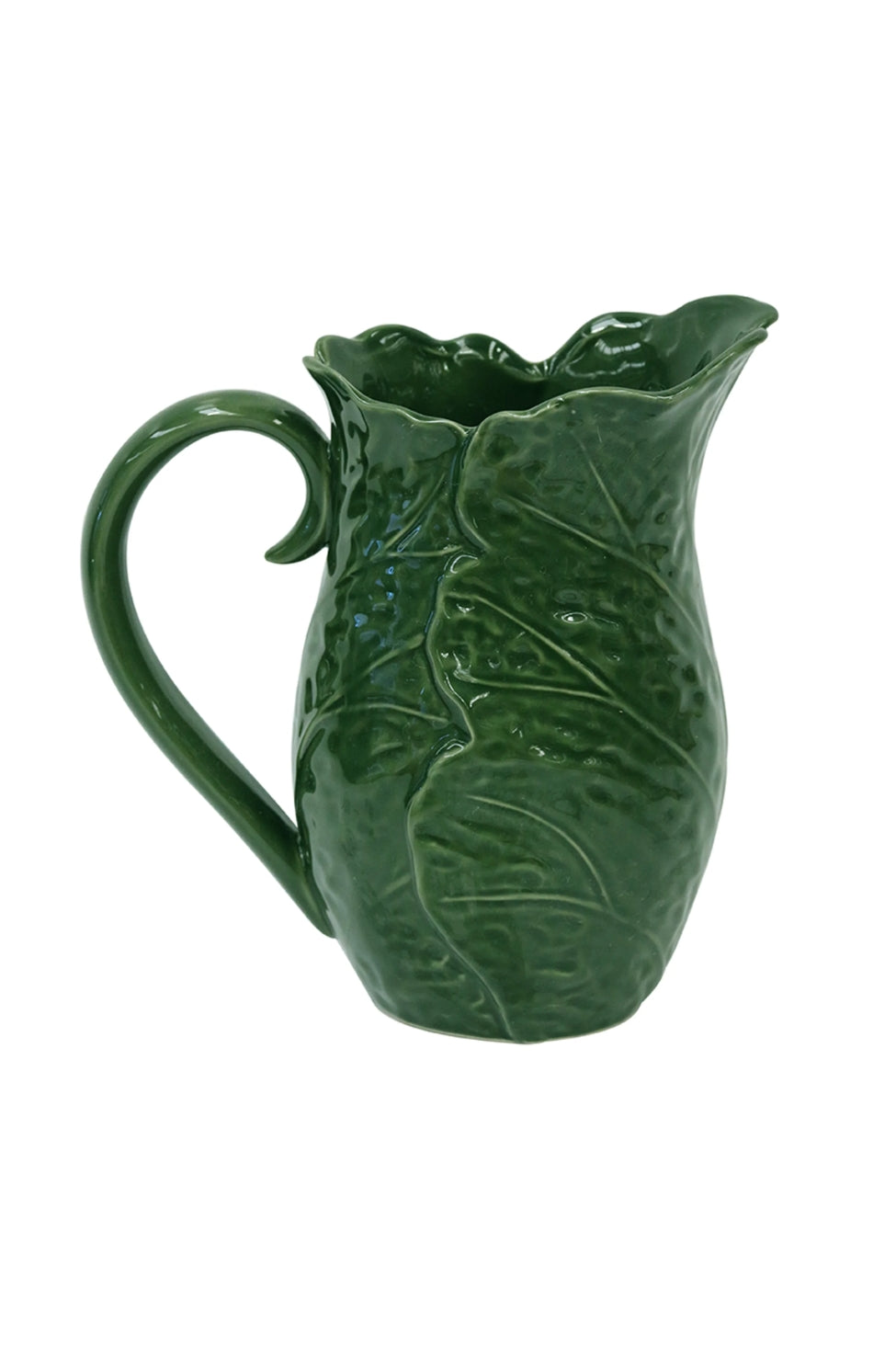 Leaf Jug Forest Glaze - Magpie Style
