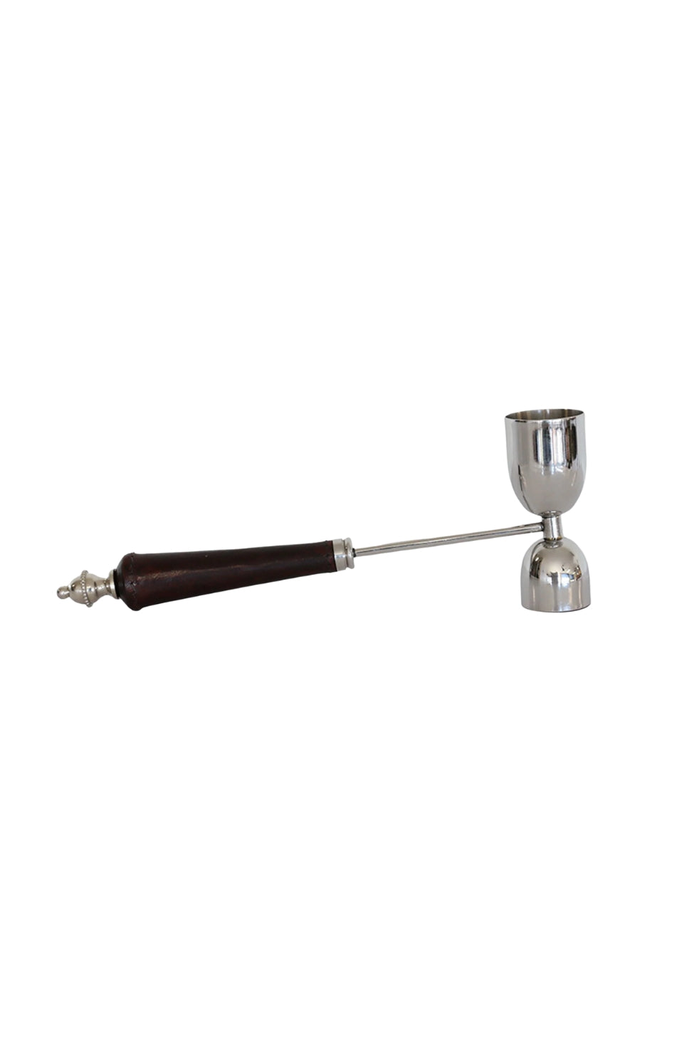 Leather Handle Double Jigger - Magpie Style