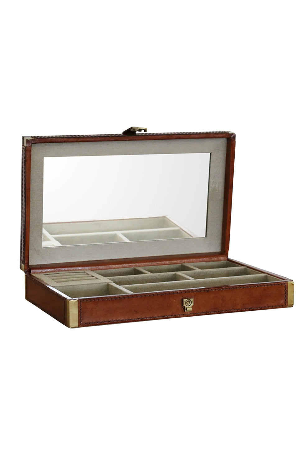 Heritage Leather Jewellery Box - Magpie Style