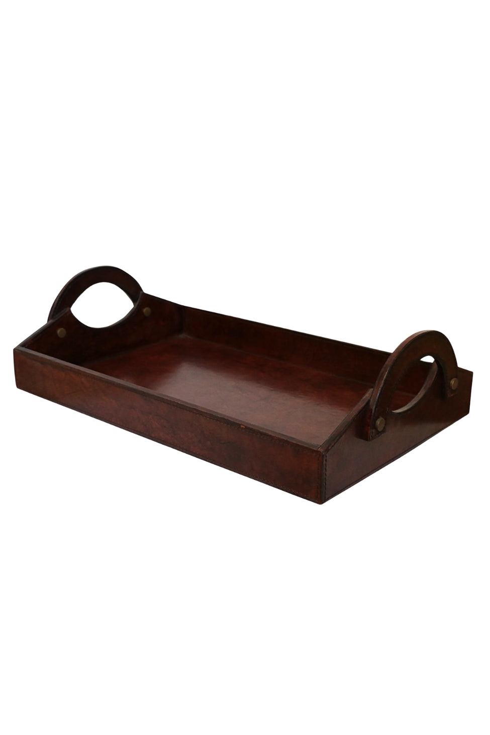Leather Serving Tray - Magpie Style