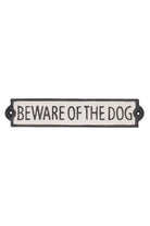 Cast Iron Beware of the Dog - Magpie Style