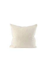 EADIE Marina Cushion - Off White/Silver Grey Stripe