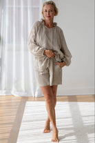 EADIE Lulu Reversible Top - Natural - Magpie Style