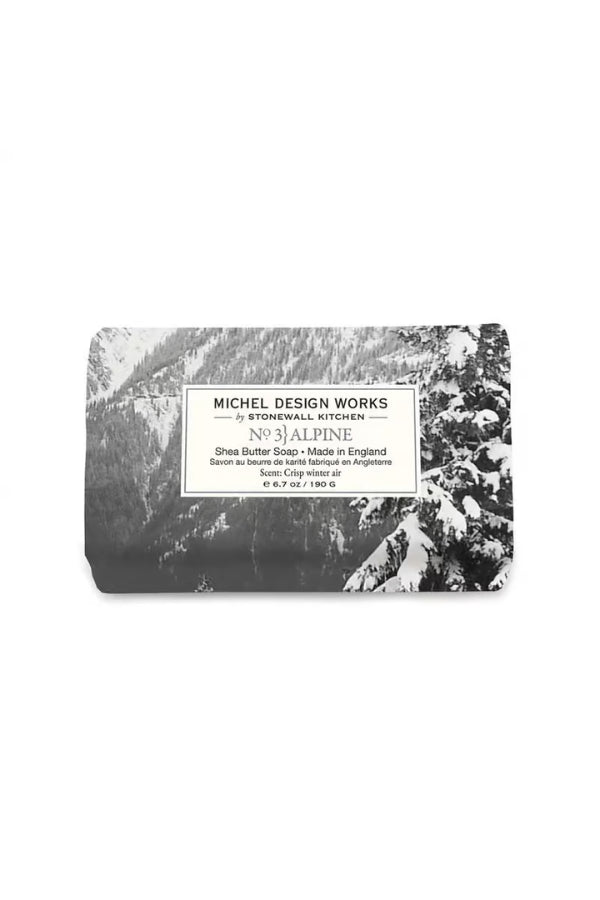 MICHEL DESIGN WORKS Medium Wrapped Soap Bar - Alpine