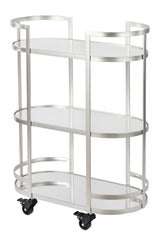 Manhattan Chrome Bar Cart