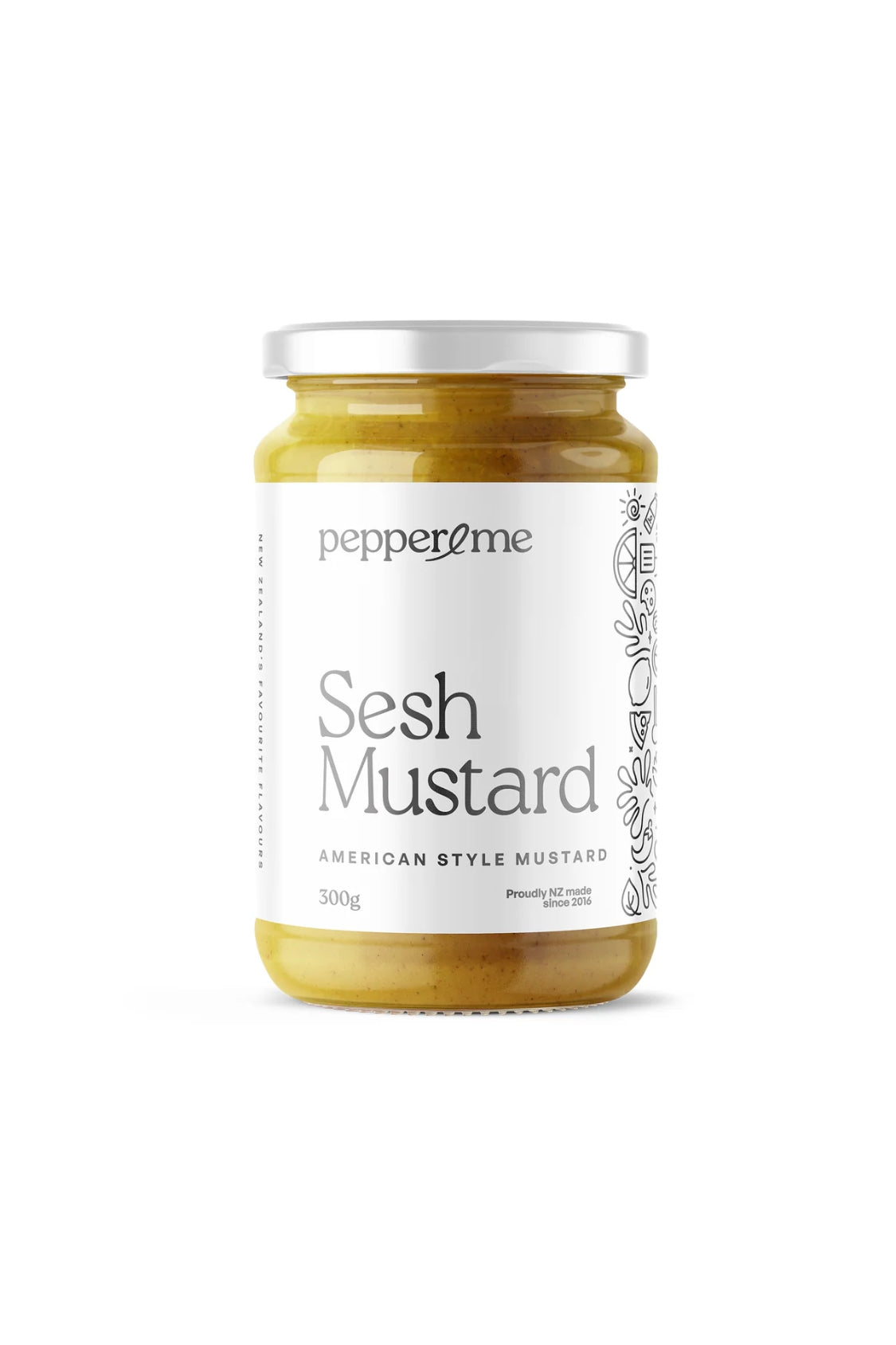 Pepper&Me Sesh Mustard - Magpie Style