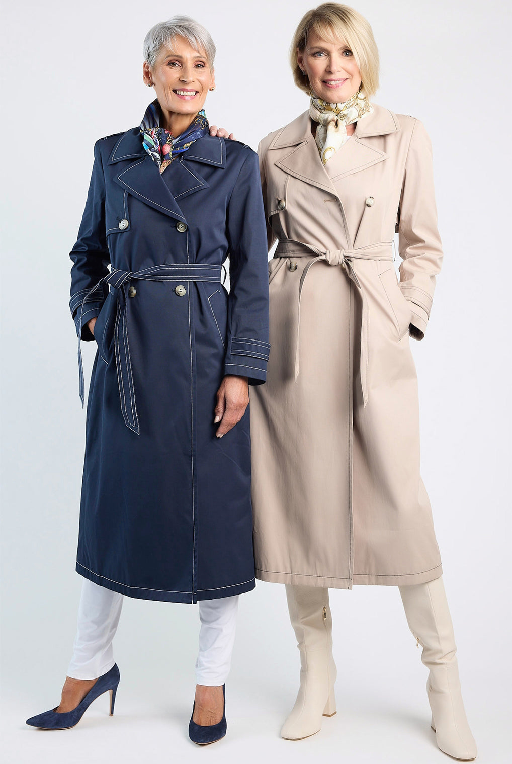 MOKÉ Kim Trench Coat in Taupe - Magpie Style