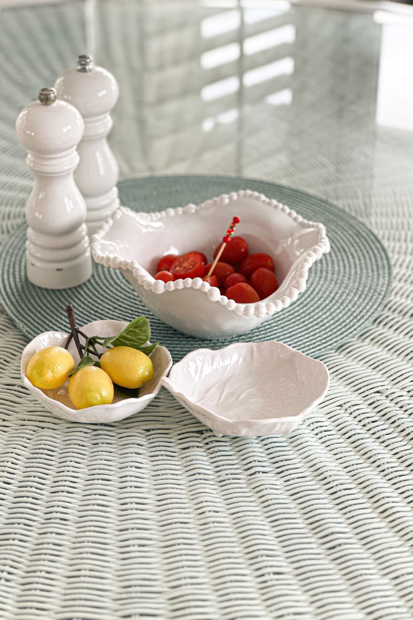 Petite Pearl Melamine Bowl - Magpie Style