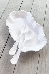 Wobbly Pearl Melamine Long Dish