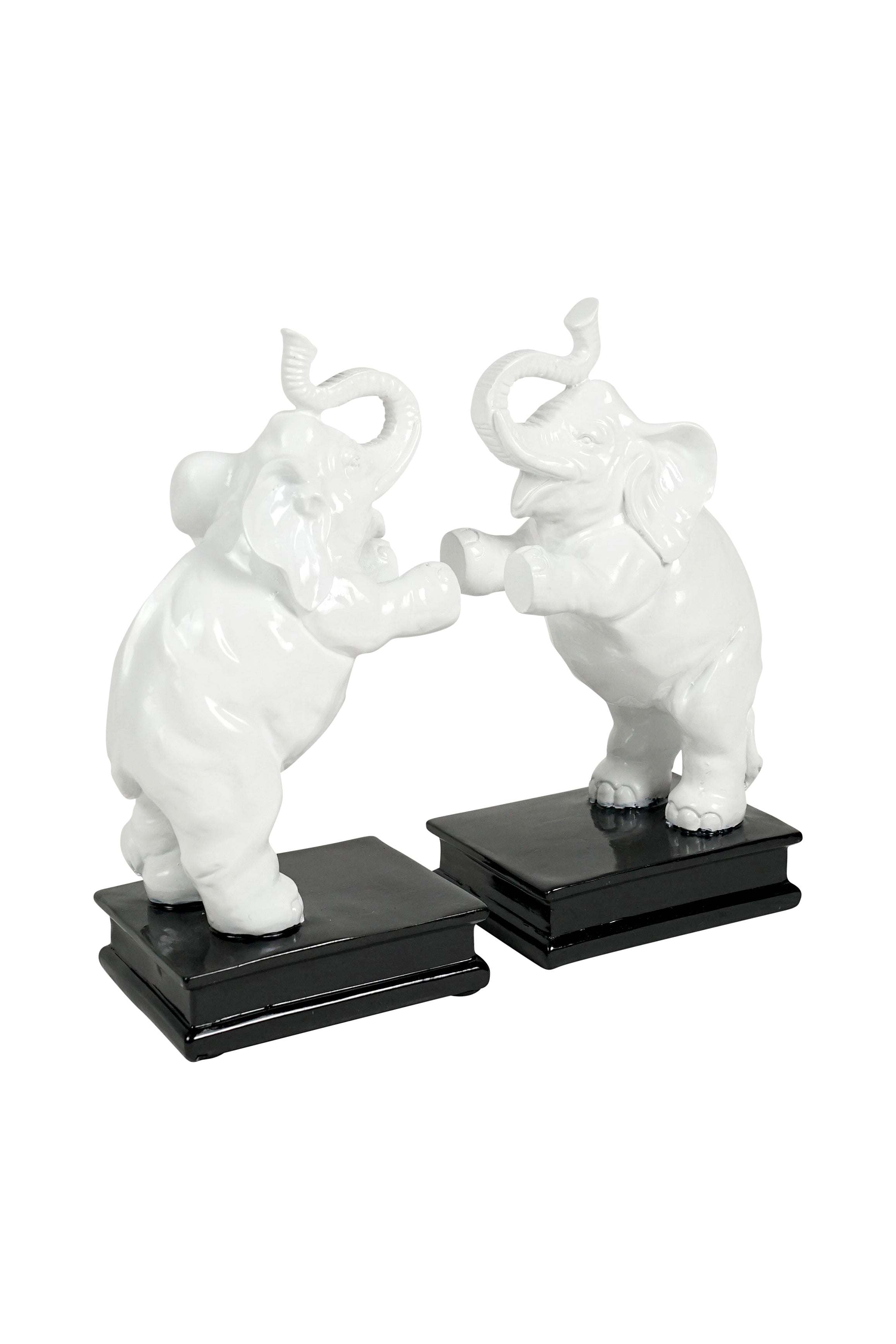 Far East Elephant Bookends - Magpie Style