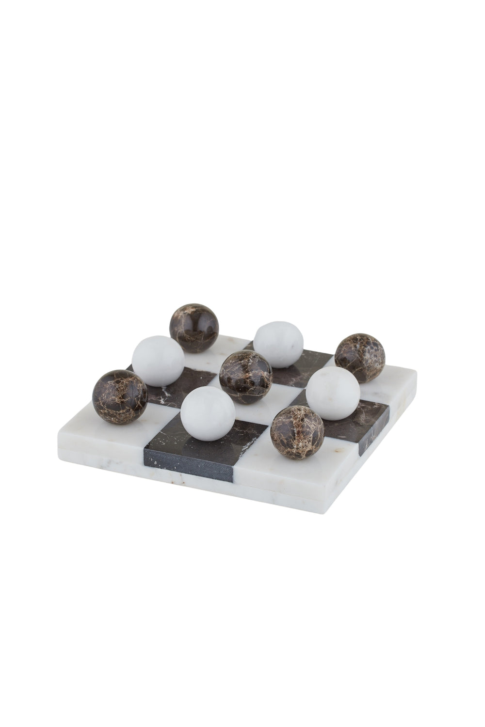 Marble Noughts & Crosses Game Set