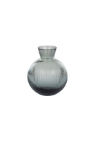 Thor Charcoal Glass Vase - Magpie Style