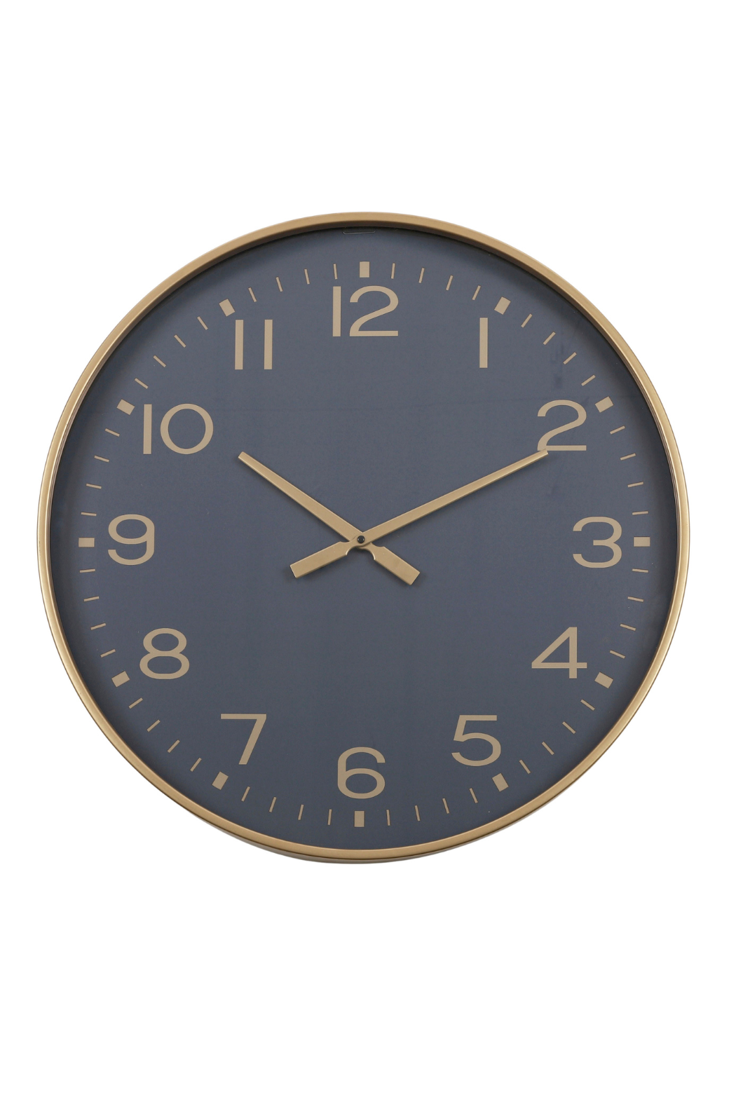 Metal Clock - Gold/Navy - Magpie Style