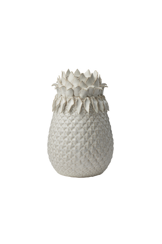 Ana Ceramic Vase - White