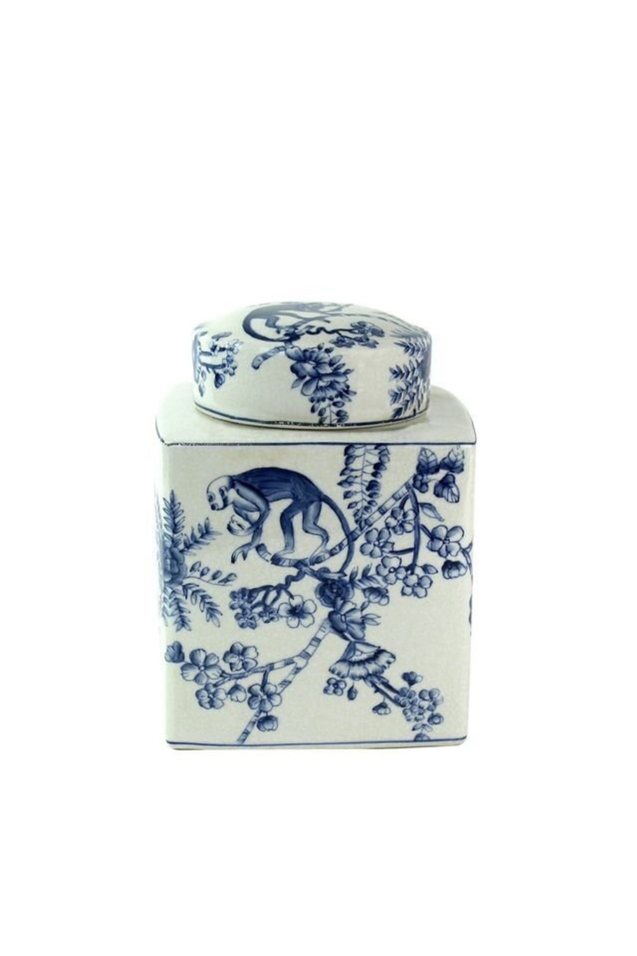 Monkey Blossom Ginger Jar - Magpie Style