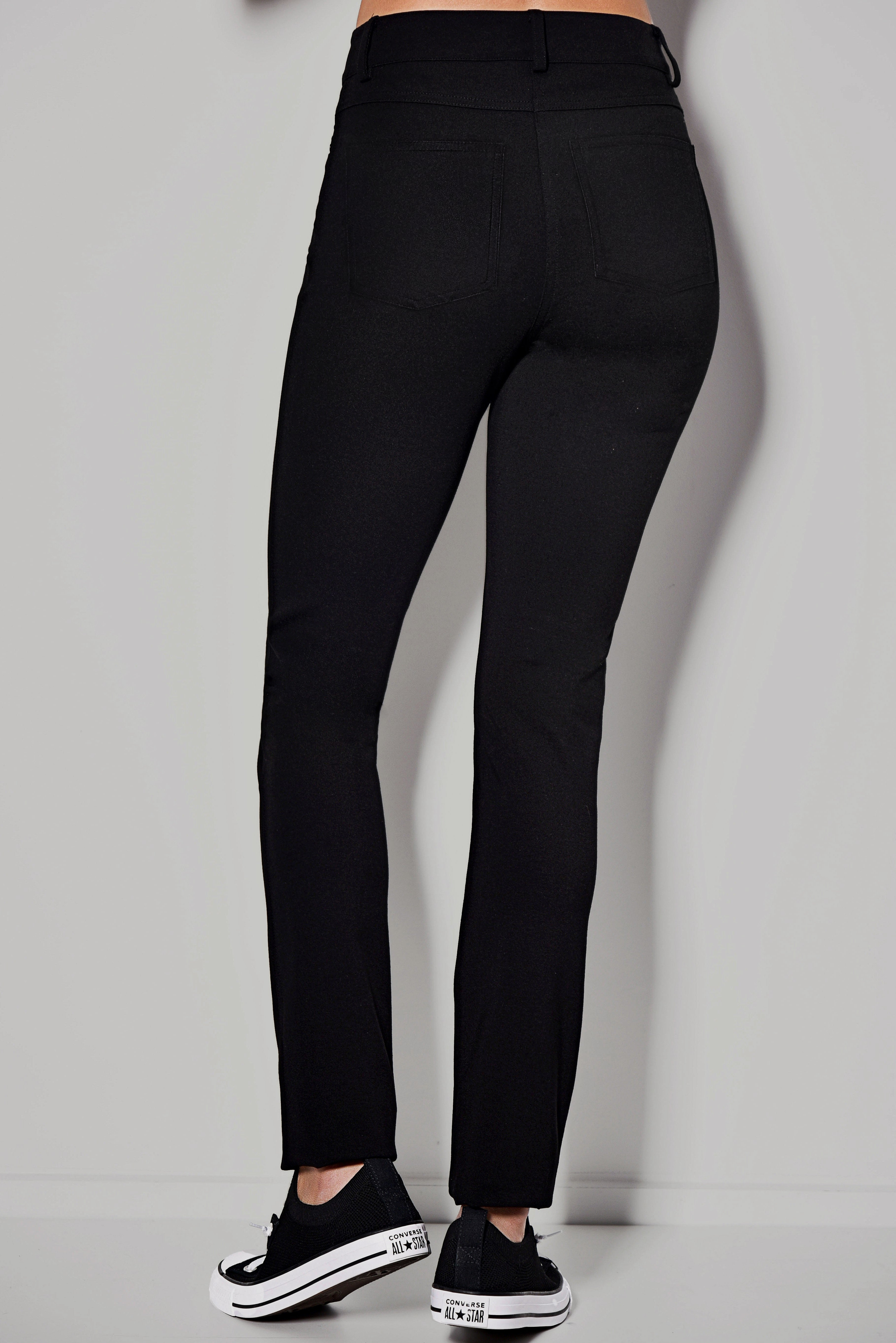 PAULA RYAN Stretch Roma Jean - Black - Paula Ryan