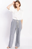 LOUGHLIN NYC Pant - Navy Marle - Magpie Style