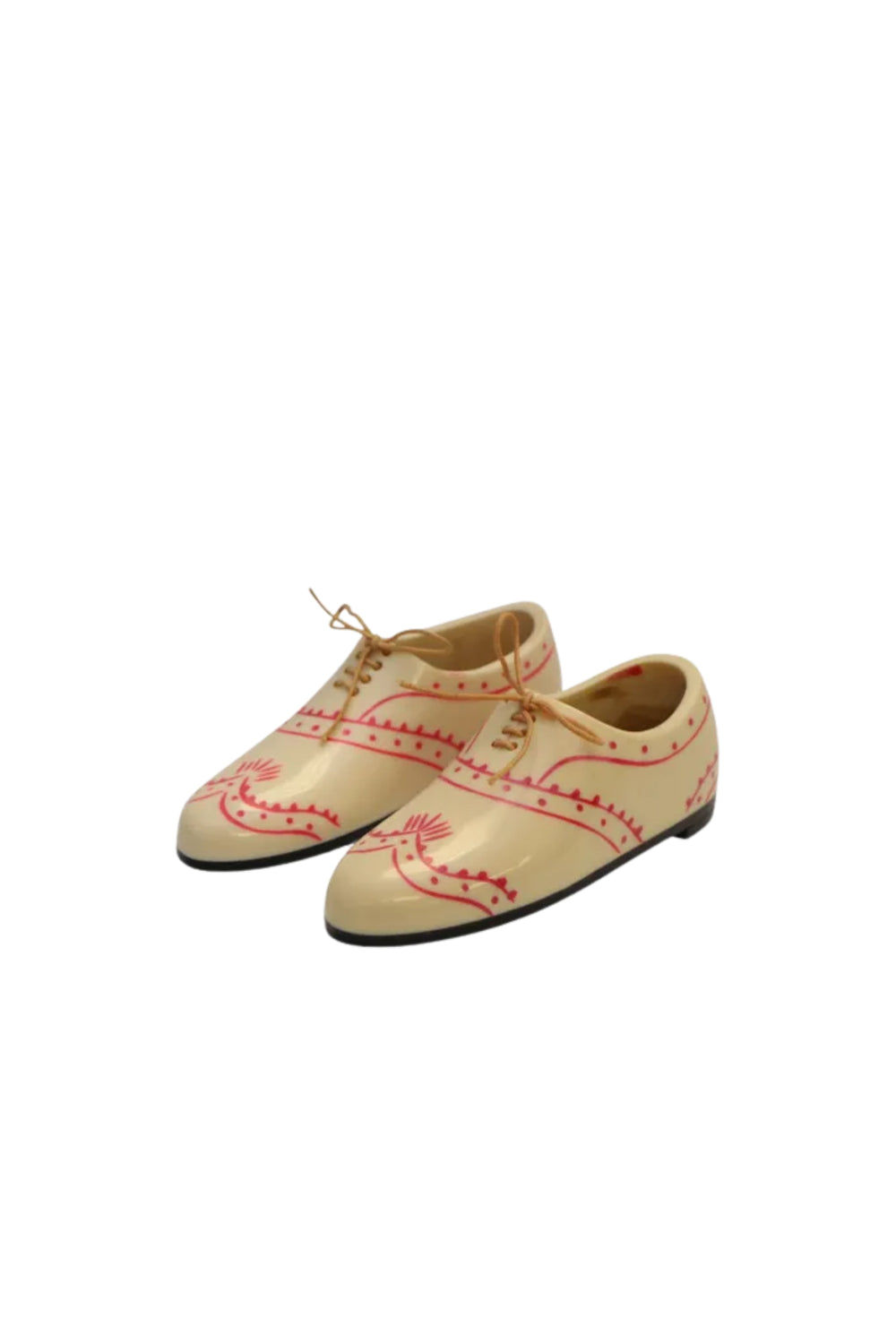 Pair Of Cream Brogues