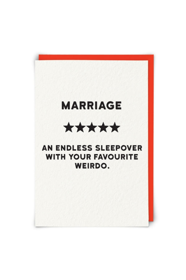 Marriage Card - Magpie Style